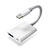 Apple iPad 4用Lightning to USB OTG 変換ケーブルアダプタ H01 アップル ホワイト