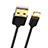 Apple iPad Pro 10.5用USBケーブル 充電ケーブル L02 アップル ブラック