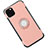 Apple iPhone 11 Pro用ハイブリットバンパーケース プラスチック アンド指輪 マグネット式 S01 アップル 