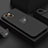 Apple iPhone 13用極薄ソフトケース シリコンケース 耐衝撃 全面保護 アンド指輪 マグネット式 バンパー A07 アップル ブラック