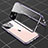 Apple iPhone 13用ケース 高級感 手触り良い アルミメタル 製の金属製 360度 フルカバーバンパー 鏡面 カバー M04 アップル パープル