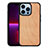 Apple iPhone 13 Pro用シリコンケース ソフトタッチラバー バタフライ パターン カバー S03 アップル オレンジ