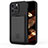 Apple iPhone 13 Pro用シリコンケース ソフトタッチラバー カバー KC2 アップル ブラック