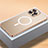 Apple iPhone 13 Pro用ケース 高級感 手触り良い メタル兼プラスチック バンパー Mag-Safe 磁気 Magnetic QC2 アップル 