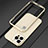 Apple iPhone 13 Pro Max用ケース 高級感 手触り良い アルミメタル 製の金属製 バンパー カバー アップル ゴールド