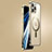 Apple iPhone 13 Pro Max用ケース 高級感 手触り良い メタル兼プラスチック バンパー Mag-Safe 磁気 Magnetic JB1 アップル ゴールド