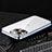 Apple iPhone 13 Pro Max用ケース 高級感 手触り良い メタル兼プラスチック バンパー LF5 アップル ネイビー