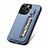 Apple iPhone 13 Pro Max用極薄ソフトケース シリコンケース 耐衝撃 全面保護 マグネット式 バンパー S05D アップル 