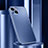 Apple iPhone 14用360度 フルカバー ケース 高級感 手触り良い アルミメタル 製の金属製 M01 アップル ネイビー