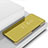 Apple iPhone 14用手帳型 レザーケース スタンド 鏡面 カバー L02 アップル ゴールド