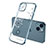 Apple iPhone 14用極薄ソフトケース シリコンケース 耐衝撃 全面保護 クリア透明 花 アップル 