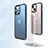 Apple iPhone 14用ハイブリットバンパーケース プラスチック 兼シリコーン カバー U04 アップル 