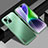 Apple iPhone 14 Plus用ケース 高級感 手触り良い アルミメタル 製の金属製 兼シリコン カバー JL1 アップル グリーン