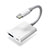 Apple iPhone 14 Pro用Lightning to USB OTG 変換ケーブルアダプタ H01 アップル ホワイト