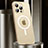 Apple iPhone 14 Pro用ケース 高級感 手触り良い メタル兼プラスチック バンパー Mag-Safe 磁気 Magnetic JL2 アップル ゴールド