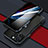 Apple iPhone 14 Pro用ケース 高級感 手触り良い アルミメタル 製の金属製 バンパー カバー LF1 アップル ブラック
