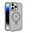 Apple iPhone 14 Pro用極薄ソフトケース シリコンケース 耐衝撃 全面保護 クリア透明 カバー Mag-Safe 磁気 Magnetic T02 アップル ダークグレー