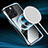 Apple iPhone 14 Pro用ケース 高級感 手触り良い メタル兼プラスチック バンパー Mag-Safe 磁気 Magnetic LF4 アップル 