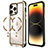 Apple iPhone 14 Pro用ケース 高級感 手触り良い メタル兼プラスチック バンパー Mag-Safe 磁気 Magnetic LF4 アップル 