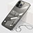 Apple iPhone 14 Pro Max用ハードカバー クリスタル クリア透明 H09 アップル ブラック