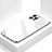 Apple iPhone 14 Pro Max用ハイブリットバンパーケース プラスチック 鏡面 カバー M05 アップル ホワイト
