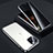 Apple iPhone 14 Pro Max用ケース 高級感 手触り良い アルミメタル 製の金属製 360度 フルカバーバンパー 鏡面 カバー Z05 アップル シルバー