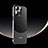 Apple iPhone 14 Pro Max用ハードケース プラスチック 質感もマット カバー AT5 アップル ブラック