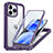 Apple iPhone 14 Pro Max用360度 フルカバー ハイブリットバンパーケース クリア透明 プラスチック カバー 360度 Mag-Safe 磁気 Magnetic AC1 アップル 