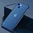 Apple iPhone 15用ハードカバー クリスタル クリア透明 H06 アップル ネイビー