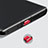 Apple iPhone 15 Plus用アンチ ダスト プラグ キャップ ストッパー USB-C Android Type-Cユニバーサル H08 アップル ローズゴールド