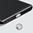 Apple iPhone 15 Pro用アンチ ダスト プラグ キャップ ストッパー USB-C Android Type-Cユニバーサル H08 アップル シルバー