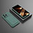 Apple iPhone 15 Pro Max用シリコンケース ソフトタッチラバー カバー KC1 アップル グリーン