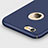 Apple iPhone 6S用ハードケース プラスチック 質感もマット ロゴを表示します アンド指輪 アップル ネイビー