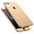 Apple iPhone 8 Plus用ハードケース プラスチック 質感もマット 前面と背面 360度 フルカバー M01 アップル ゴールド