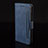 Asus ROG Phone 5s用手帳型 レザーケース スタンド カバー BY6 Asus ネイビー