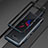 Asus ROG Phone 5s用ケース 高級感 手触り良い アルミメタル 製の金属製 バンパー カバー Asus ネイビー・ブラック