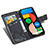 Google Pixel 5 XL 5G用手帳型 レザーケース スタンド バタフライ 蝶 カバー グーグル 