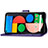 Google Pixel 5 XL 5G用手帳型 レザーケース スタンド 花 カバー S03D グーグル 