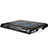 Huawei MateBook 13 (2020)用ノートブックホルダー クーラー 冷却パッド ファン ラップトップスタンド 9インチ〜17インチ L06 ファーウェイ ブラック