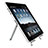 Huawei MediaPad T2 Pro 7.0 PLE-703L用スタンドタイプのタブレット ホルダー ユニバーサル ファーウェイ シルバー