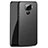 Huawei Nova 5z用ケース 高級感 手触り良いレザー柄 ファーウェイ ブラック