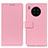 Huawei Nova 8i用手帳型 レザーケース スタンド カバー M08L ファーウェイ ピンク