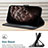 Huawei Nova 8i用手帳型 レザーケース スタンド カバー H01X ファーウェイ 
