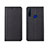 Huawei P Smart+ Plus (2019)用手帳型 レザーケース スタンド カバー T06 ファーウェイ ブラック