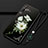 Huawei P smart S用シリコンケース ソフトタッチラバー 花 カバー S01 ファーウェイ ホワイト