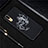 Huawei P20用シリコンケース ソフトタッチラバー 星座 カバー S03 ファーウェイ ブラック