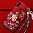 Huawei P30 Lite New Edition用シリコンケース ソフトタッチラバー バタフライ ドレスガール ドレス少女 カバー K02 ファーウェイ レッド