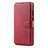 Huawei P30 Lite New Edition用手帳型 レザーケース スタンド カバー T03 ファーウェイ レッド