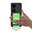 Huawei P60 Pocket用ハードケース プラスチック 質感もマット 前面と背面 360度 フルカバー Z01L ファーウェイ 