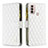 Motorola Moto E20用手帳型 レザーケース スタンド カバー B03F モトローラ ホワイト